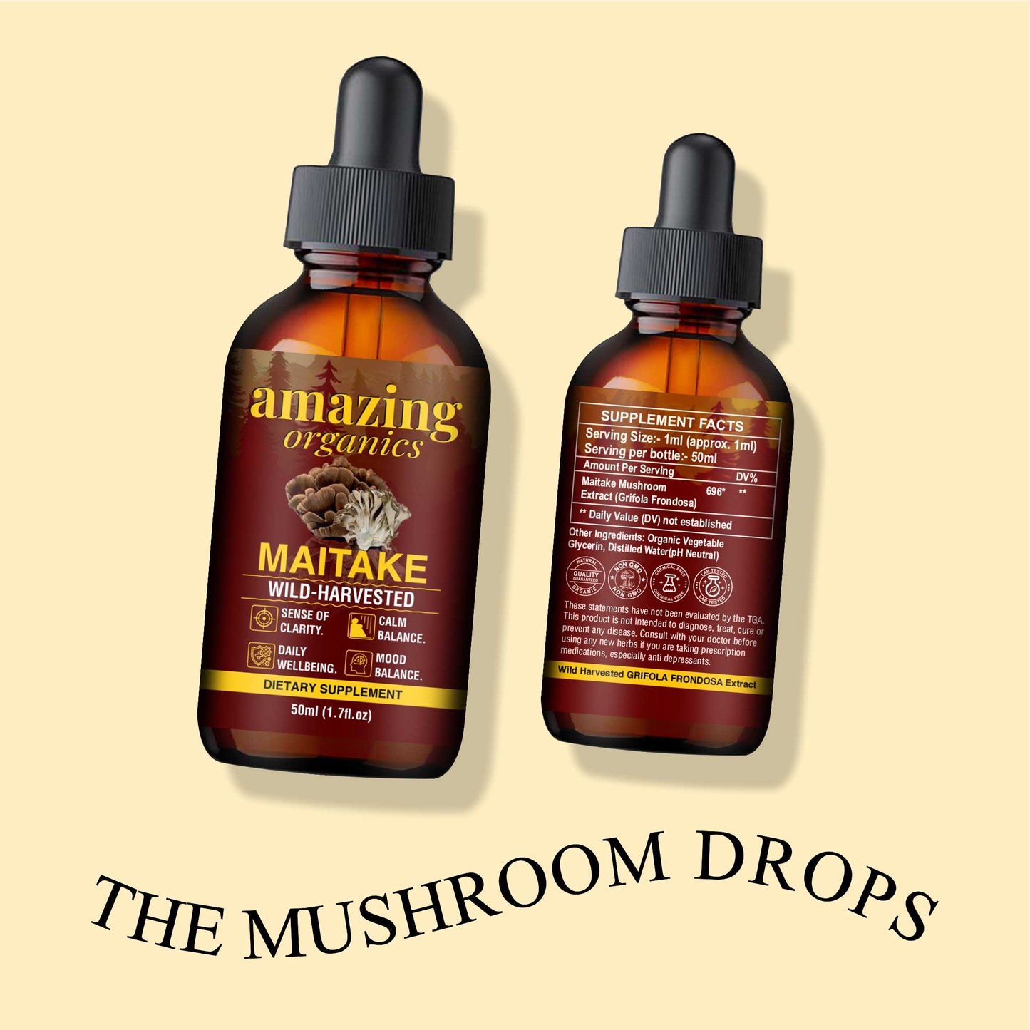 Maitake Mushroom Drops