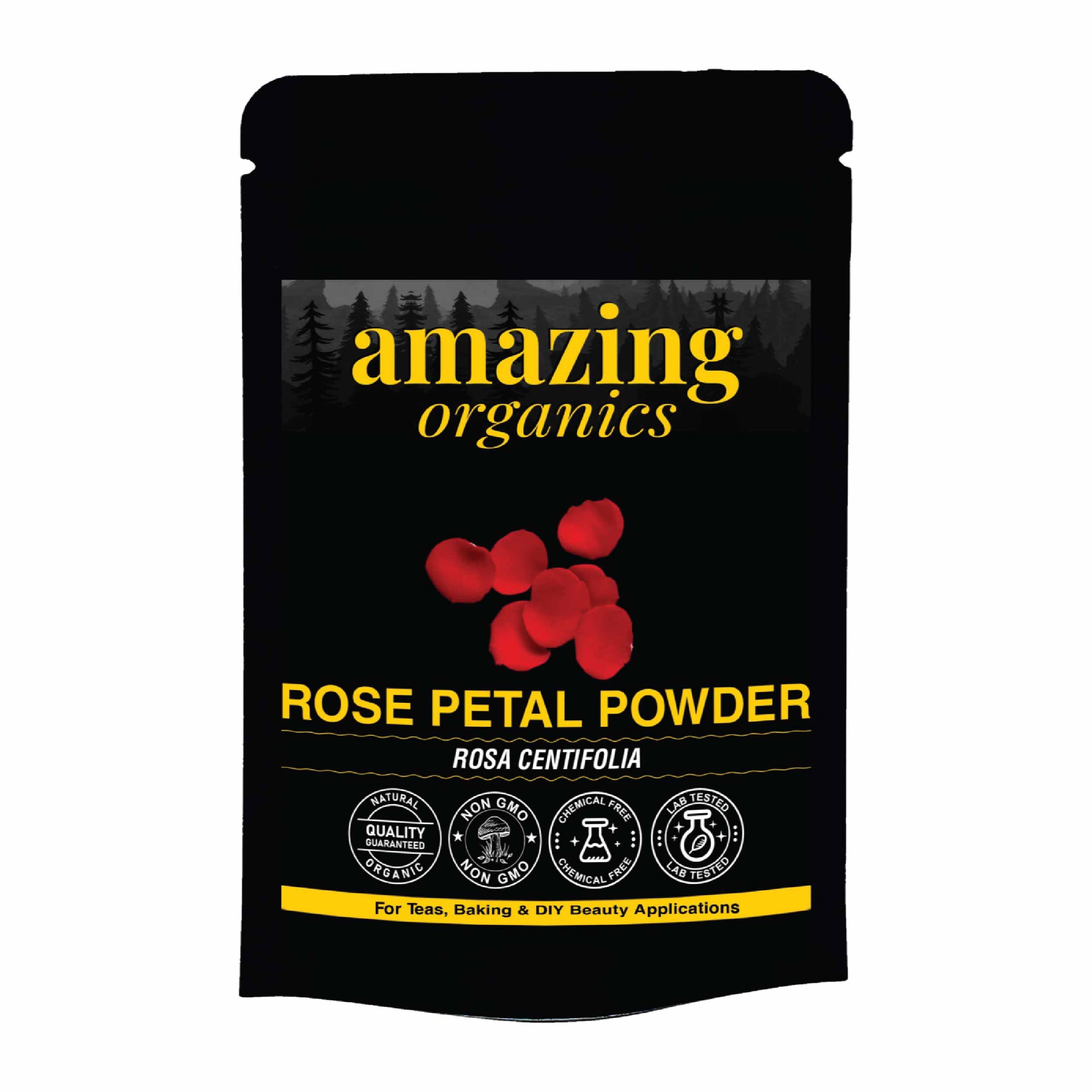 Organic Rose Petal Powder – amazingorganics