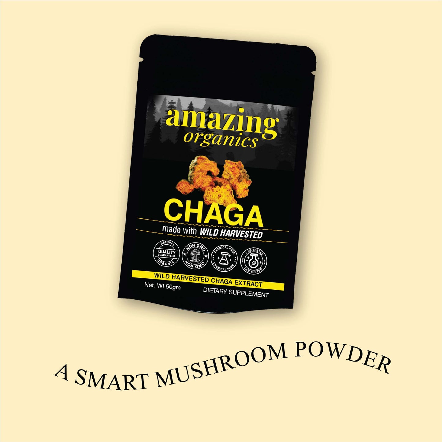 Chaga Mushroom Powder