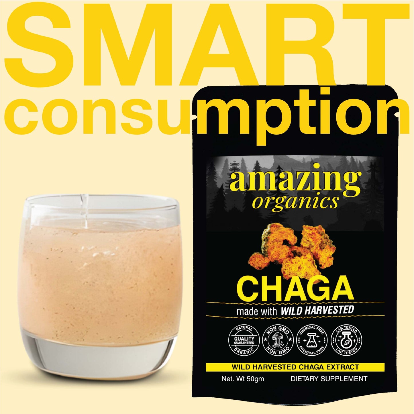 Chaga Mushroom Powder