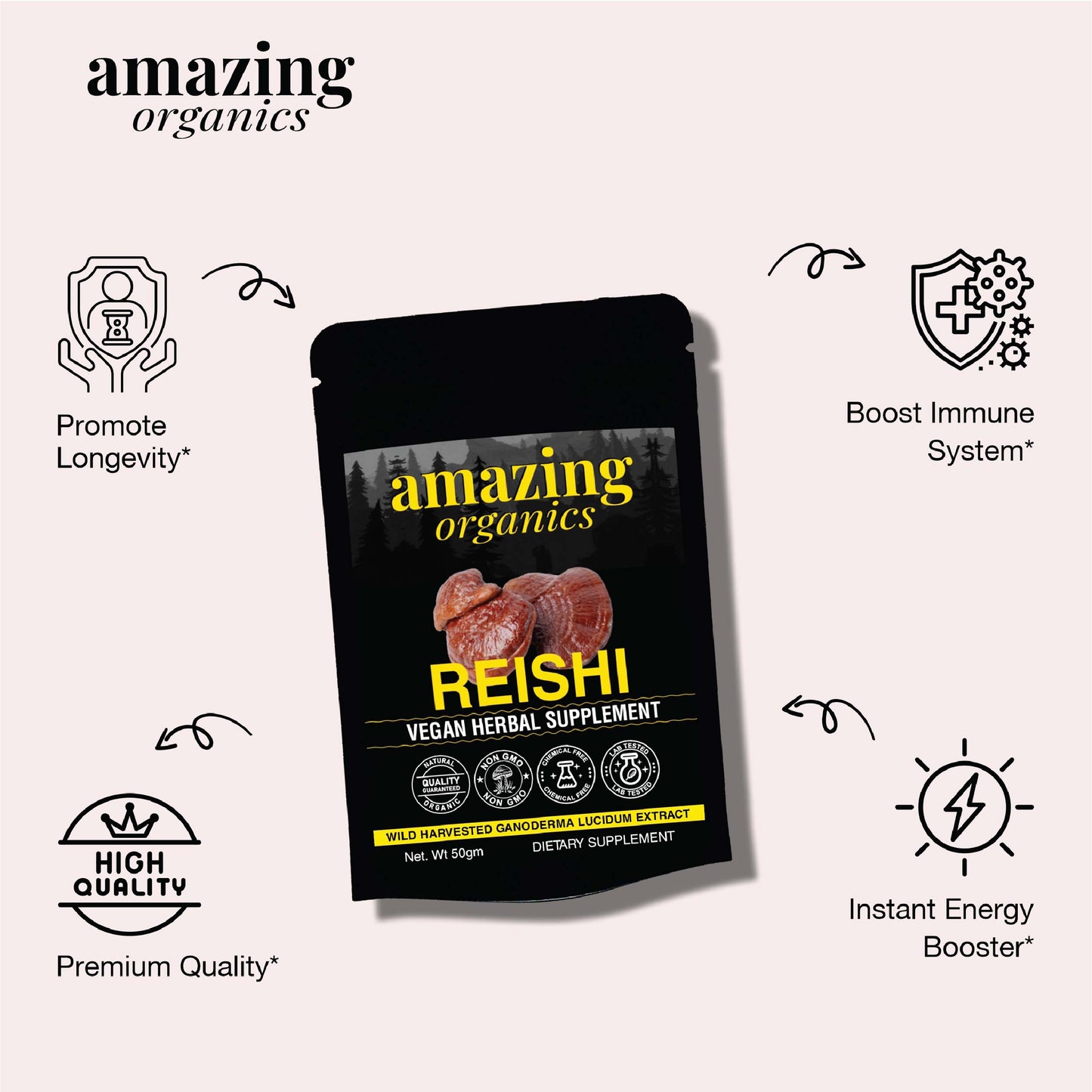 Reishi Mushroom Powder