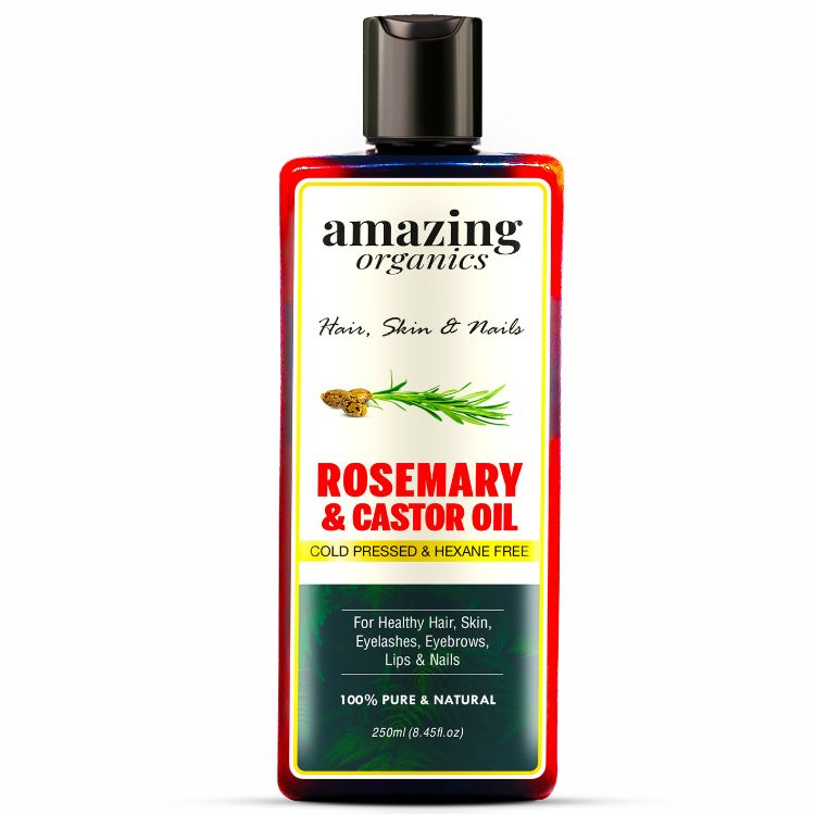 Rosemary & Castor Oil for Hair Growth