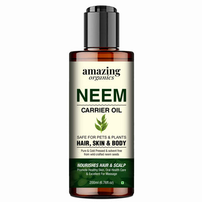 Neem Oil - Pure & Organic for HAIR - SKIN & NAILS