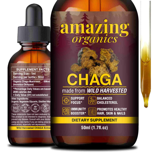 Chaga Mushroom Drops