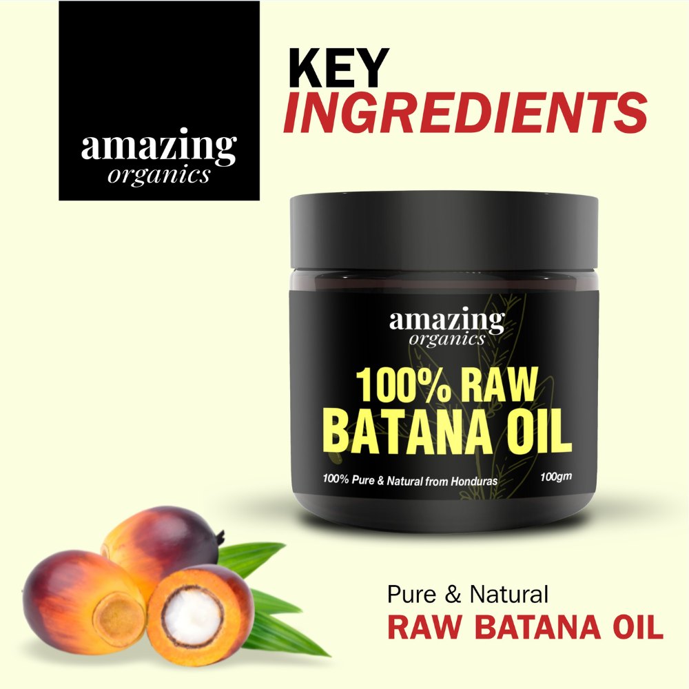 Batana Oil for Hair Growth | Raw batana | Unrefined &amp; Organic