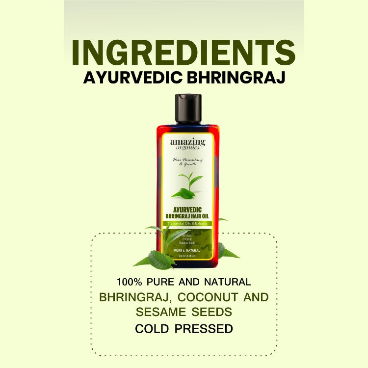 Pure Bhringraj Oil for Hair
