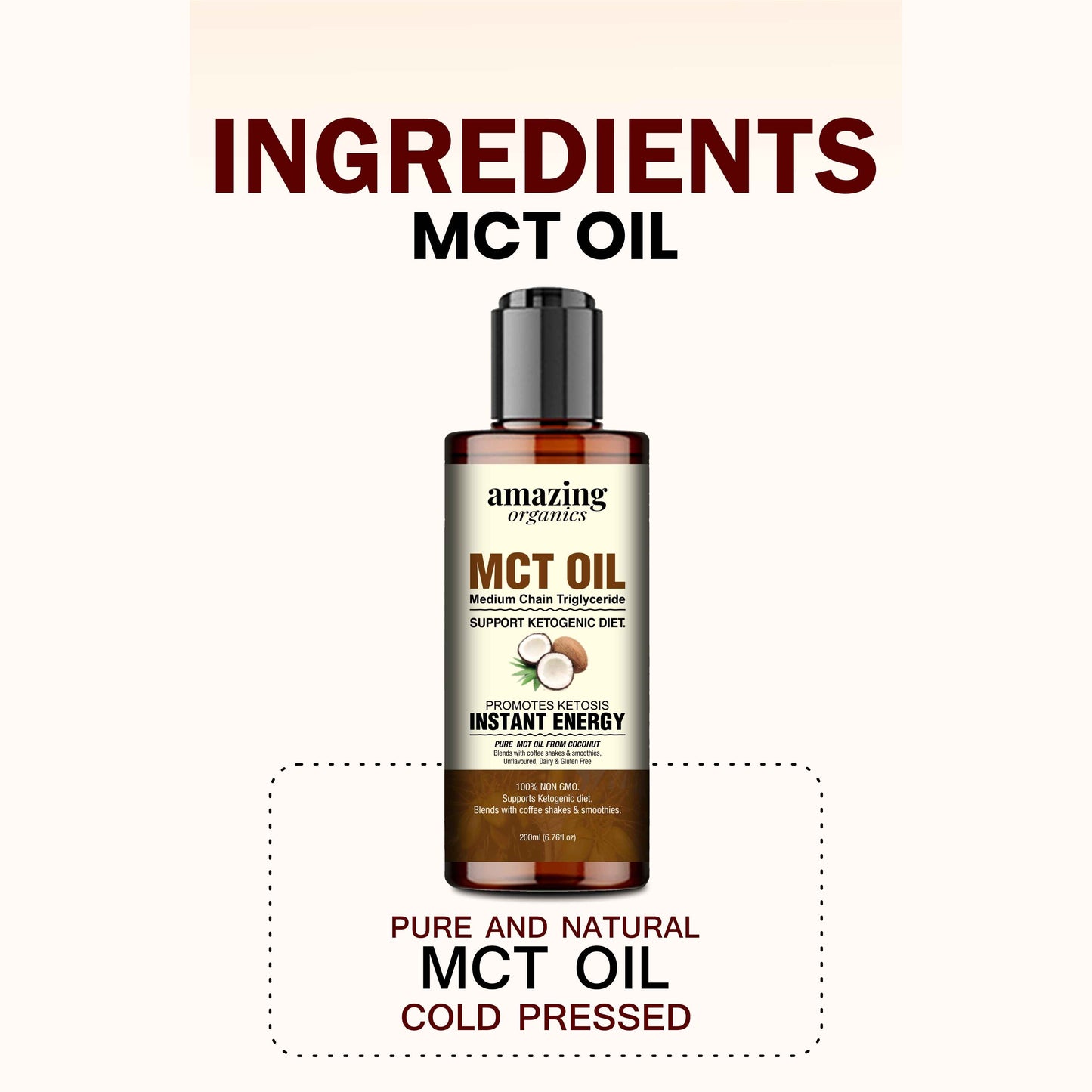 MCT Oil - Pure & Organic