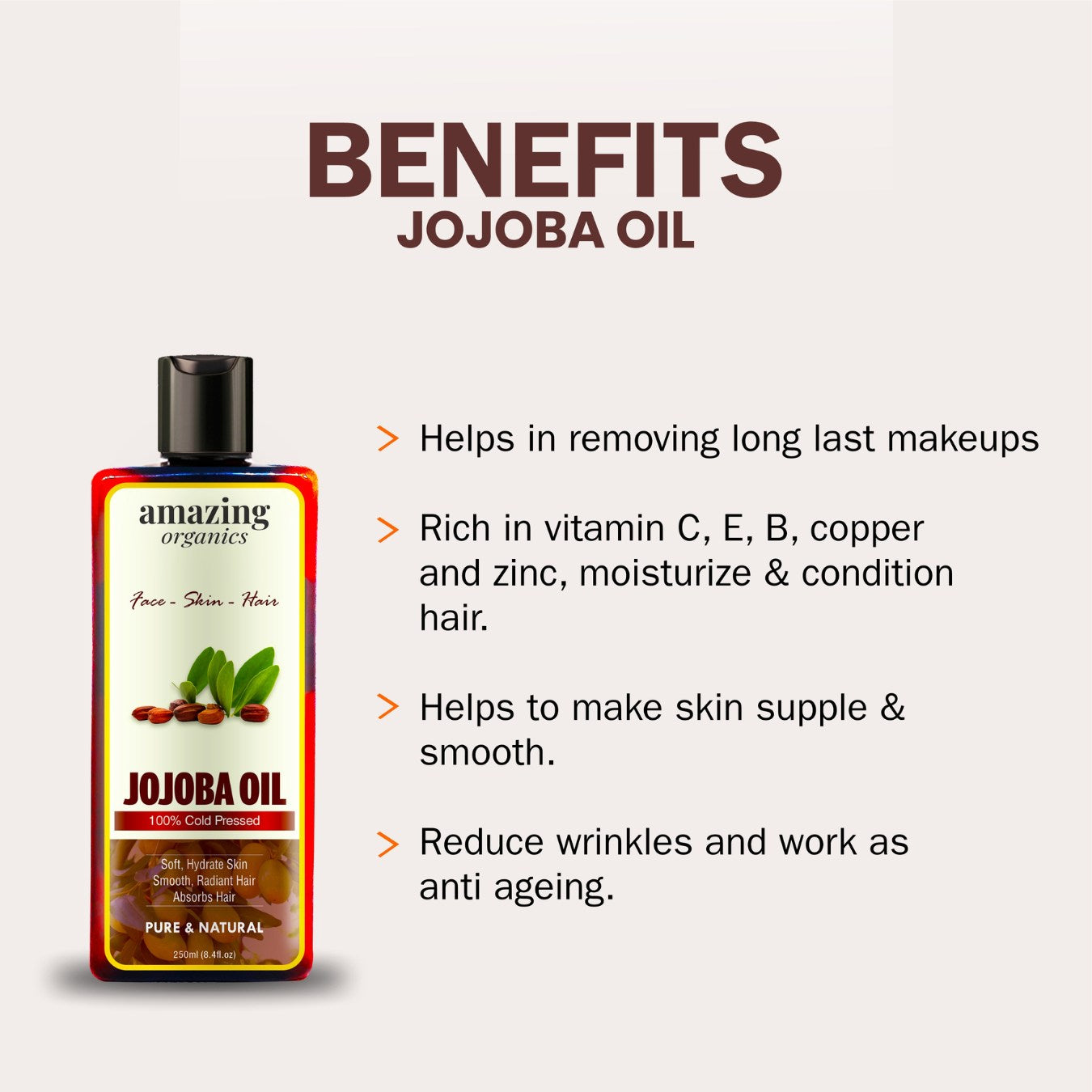 Amazing Organic Jojoba Oil