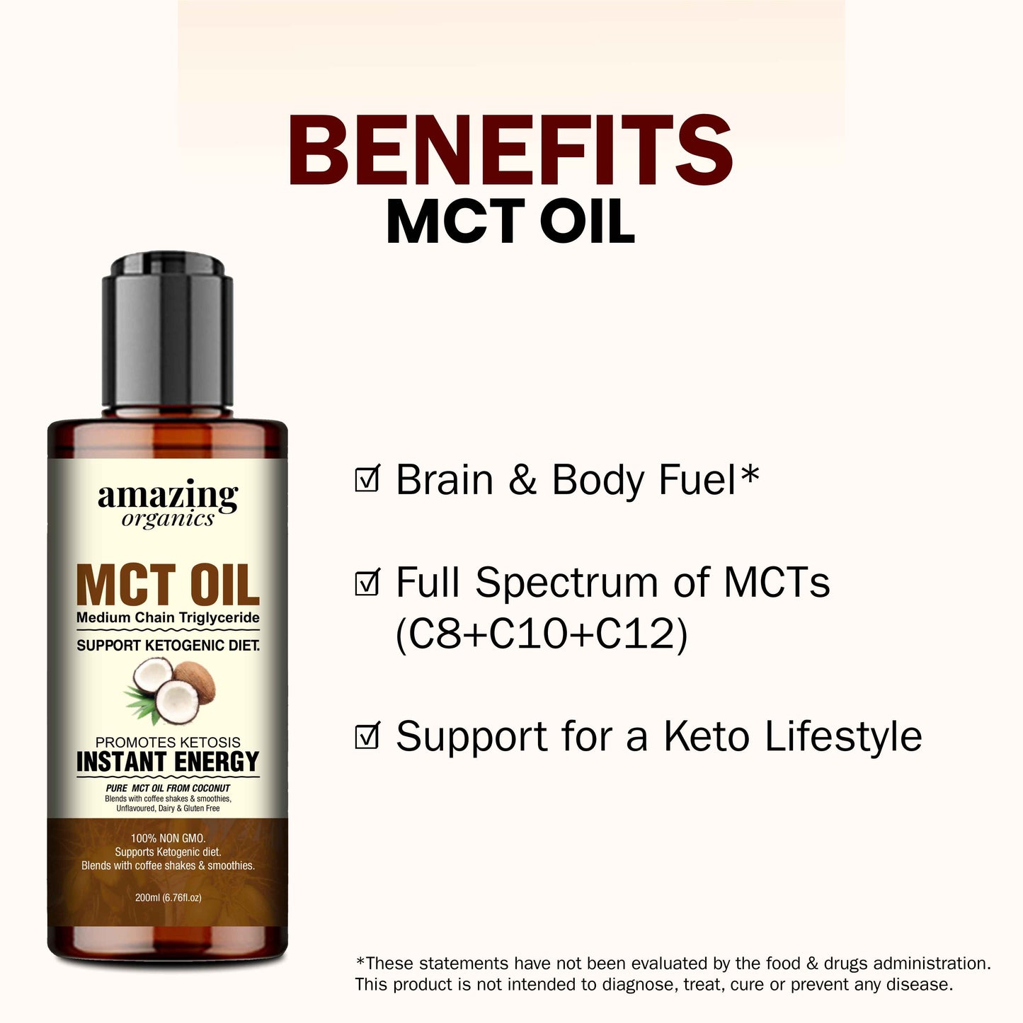 MCT Oil - Pure & Organic