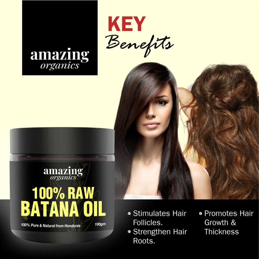 Batana Oil for Hair Growth | Raw batana | Unrefined & Organic