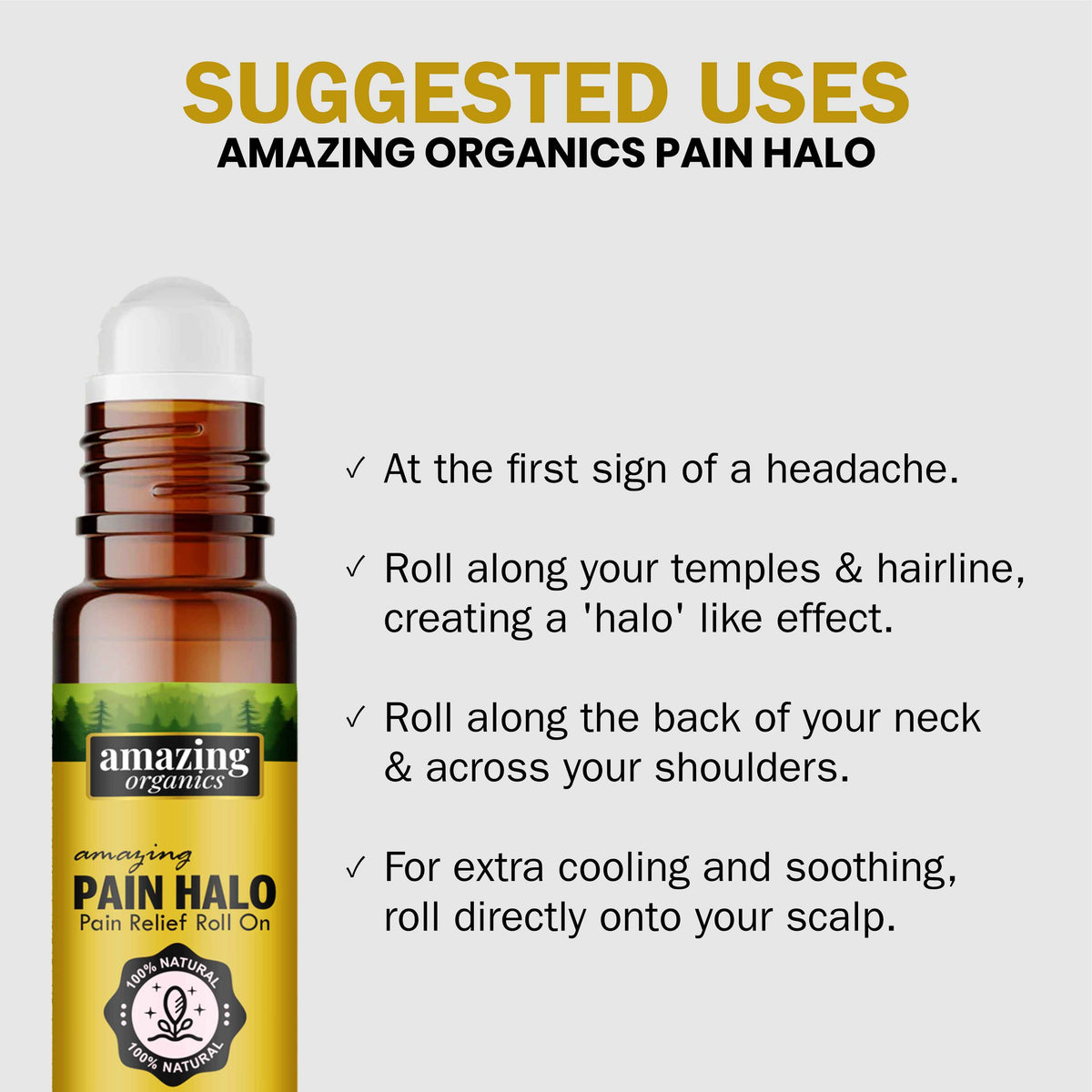 Halo Pain Headache Pain Relief Amazingorganics Halo Pain Headache Pain Relief Amazingorganics
