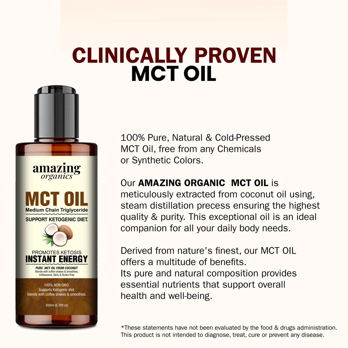 MCT Oil - Pure &amp; Organic