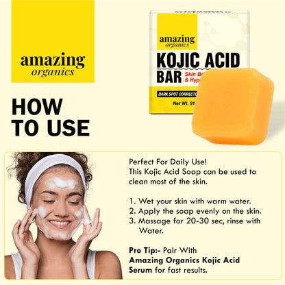 Kojic Acid Bar - Skin Brightening