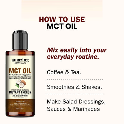 MCT Oil - Pure & Organic