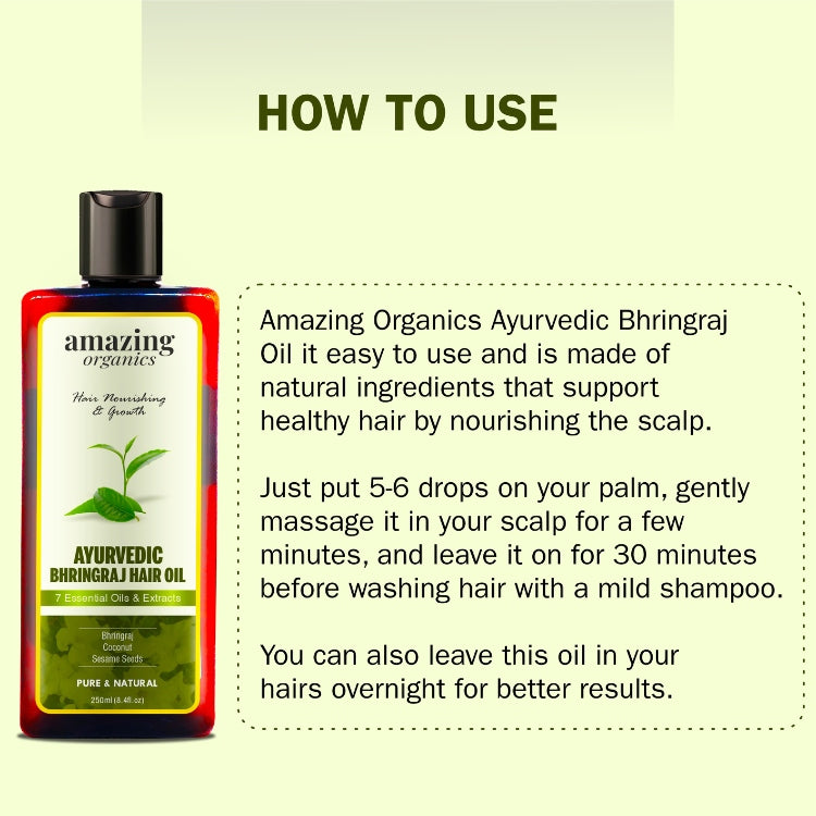 Pure Bhringraj Oil for Hair