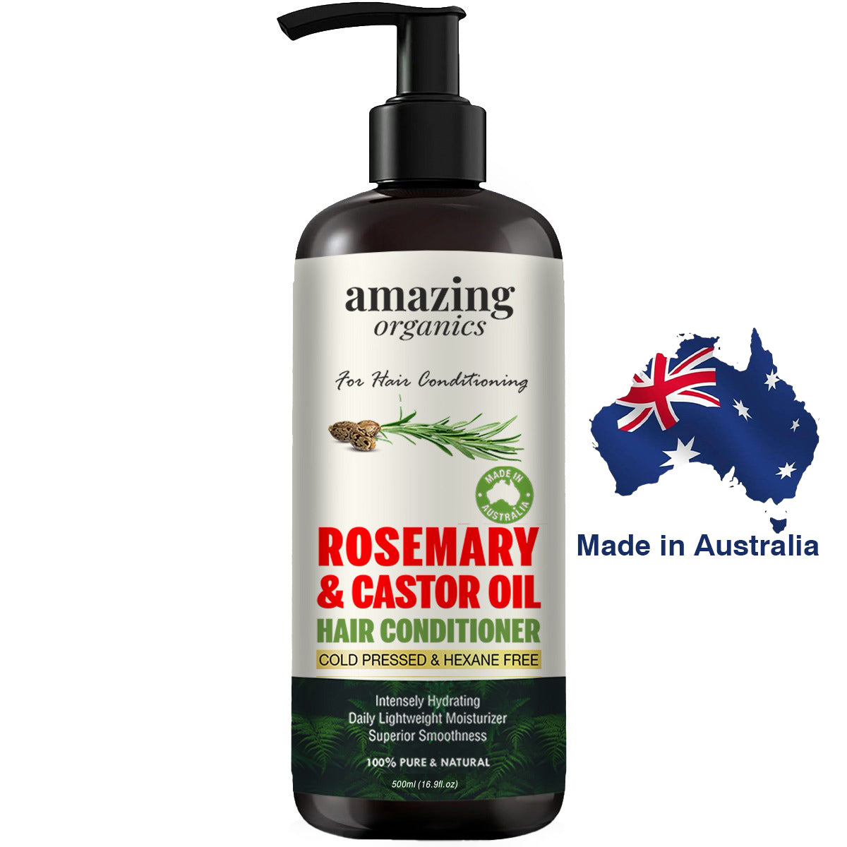 Rosemary & Castor Oil Hair Conditioner - 500ml