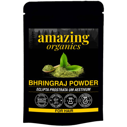 Pure Bhringraj Powder 100 Grams | Pure Bhringaraj Eclipta Alba Powder | Hair Growth