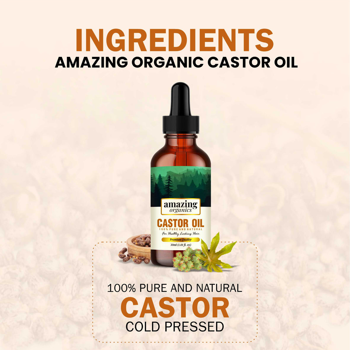 Castor Oil Cold Pressed