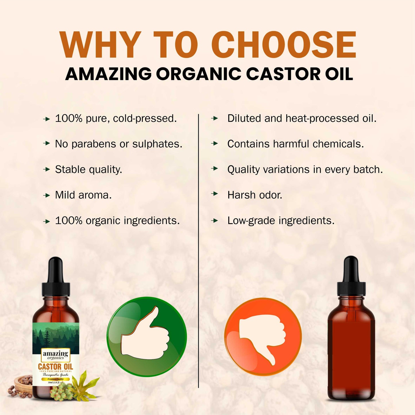 Castor Oil Cold Pressed