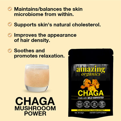 Chaga Mushroom Powder