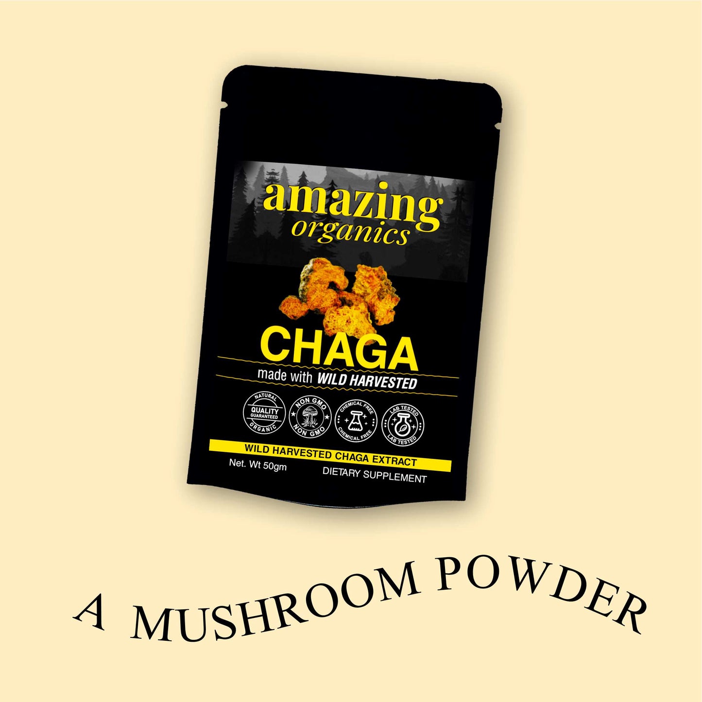 Chaga Mushroom Powder