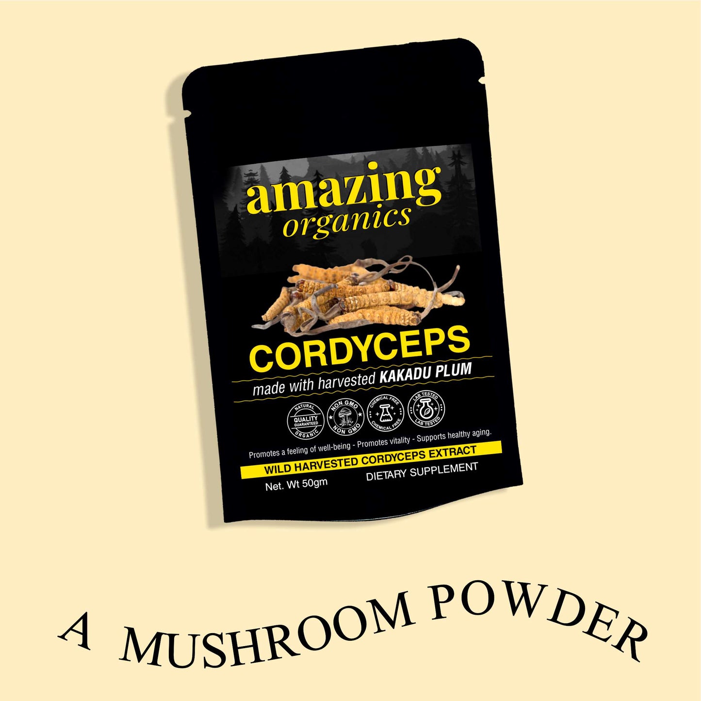 Cordyceps Mushroom Powder