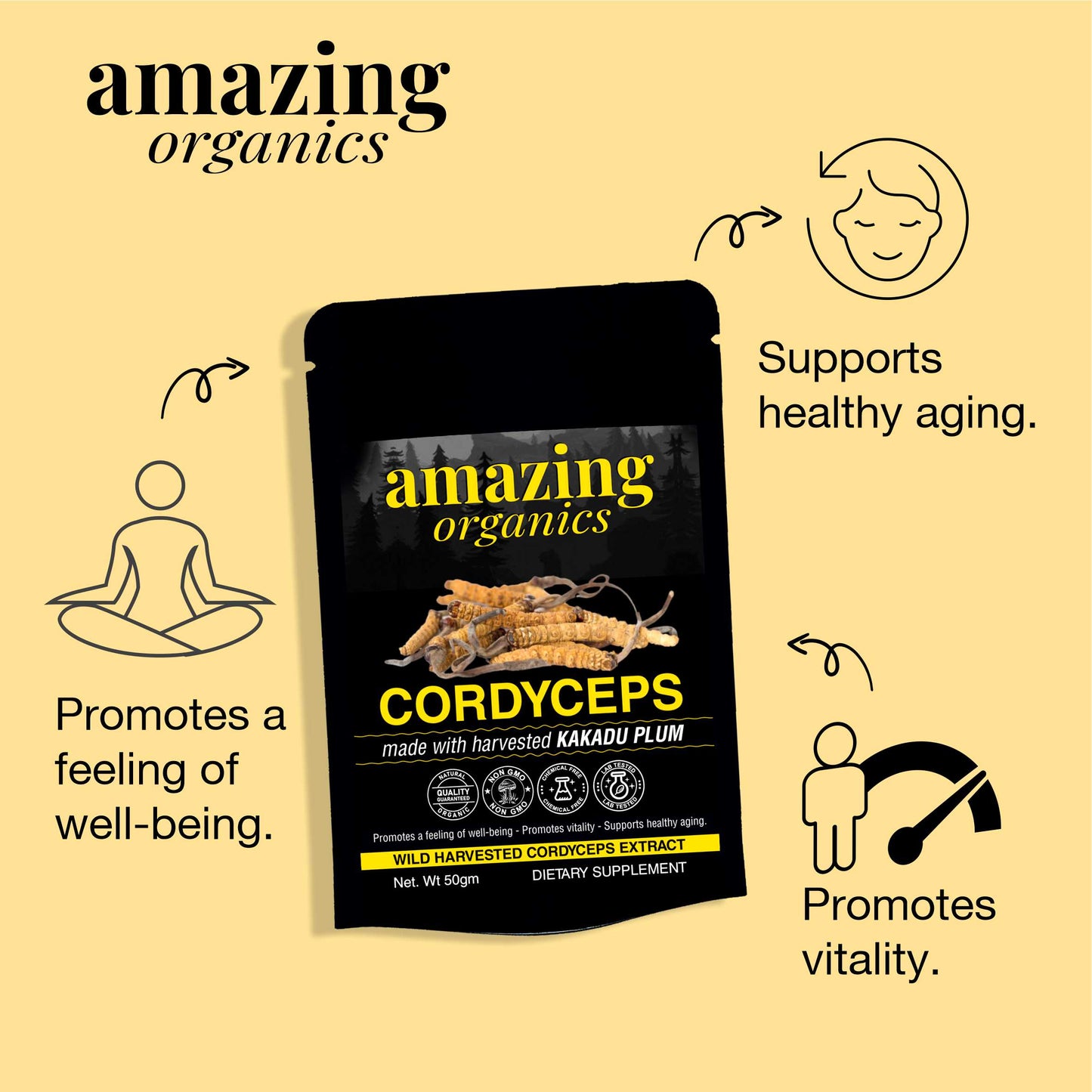 Cordyceps Mushroom Powder