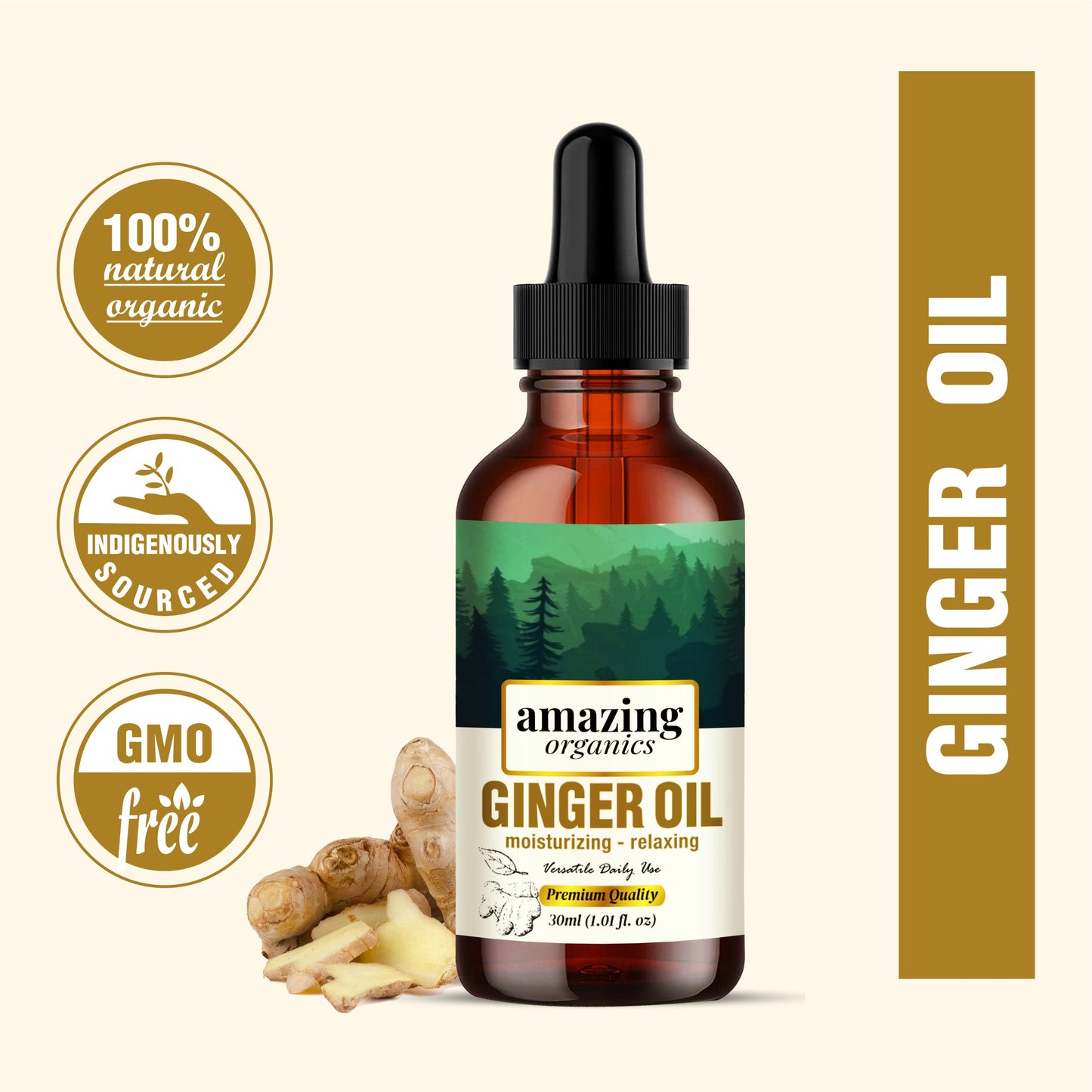 Ginger Oil Pure & Natural.
