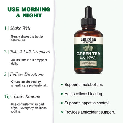 Amazing Organics Green Tea Extract