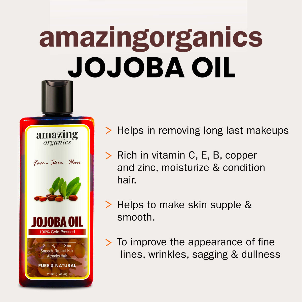 Amazing Organic Jojoba Oil