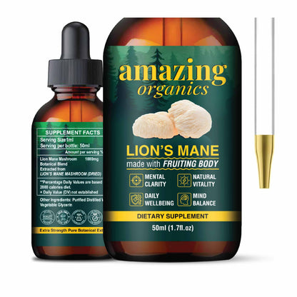 Lion's Mane Mushroom Drops