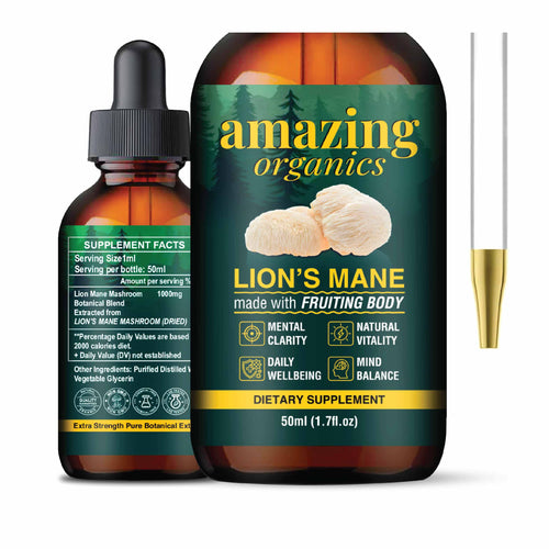 Lion's Mane Mushroom Drops