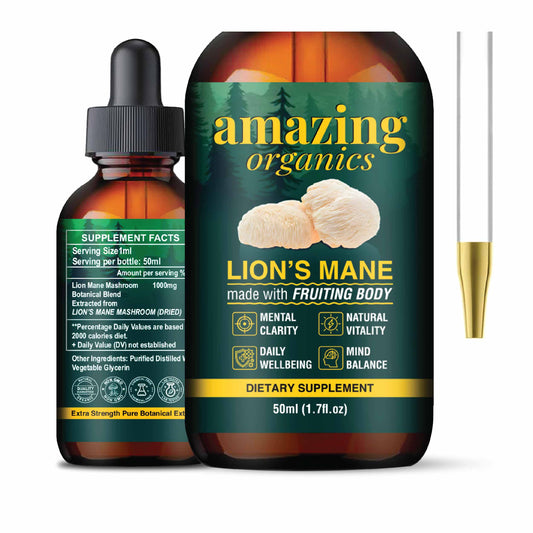 Lion's Mane Mushroom Drops