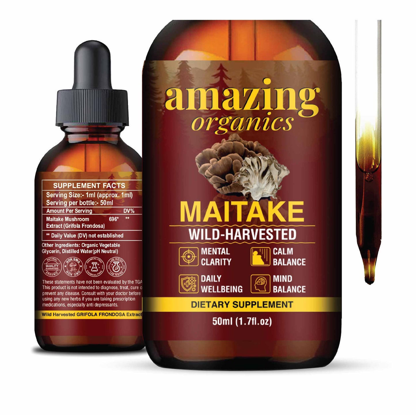 Maitake Mushroom Drops