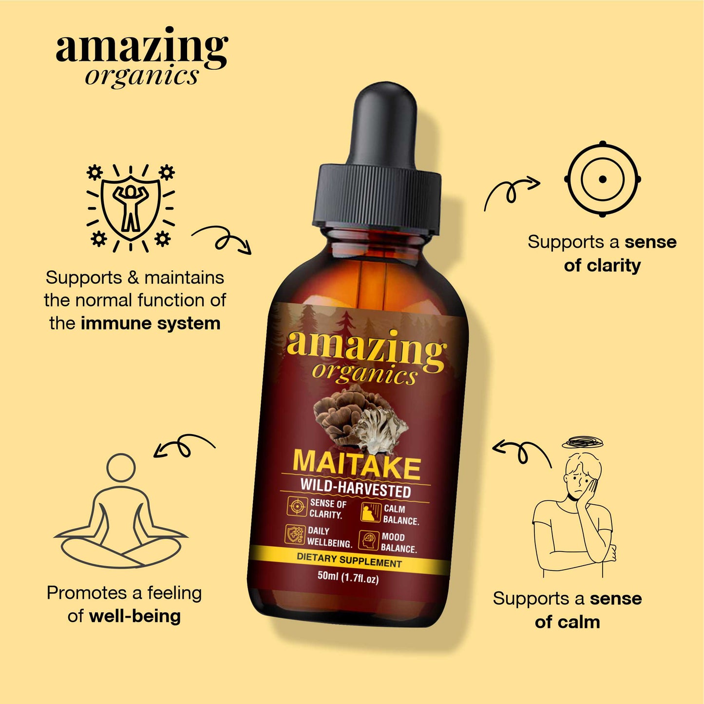 Maitake Mushroom Drops