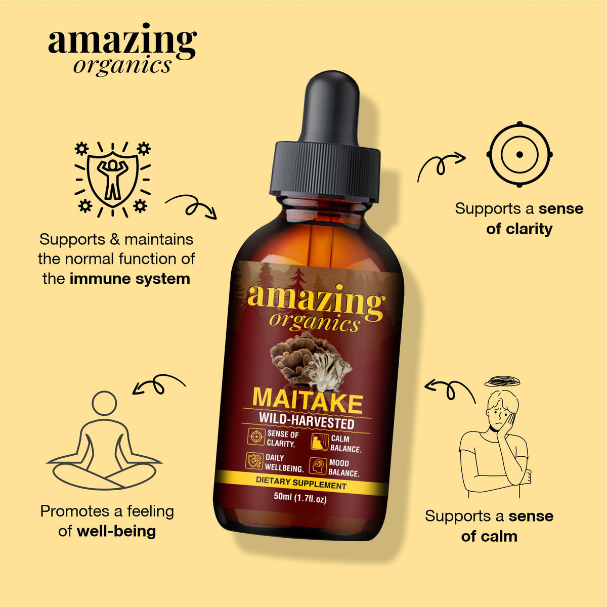 Maitake Mushroom Drops