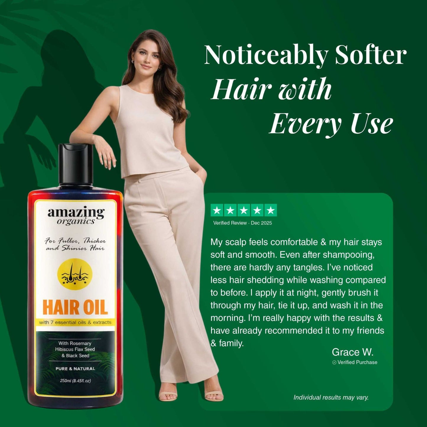 Amazing Organics Natural Hair Oil