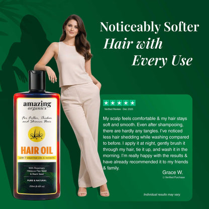 Amazing Organics Natural Hair Oil