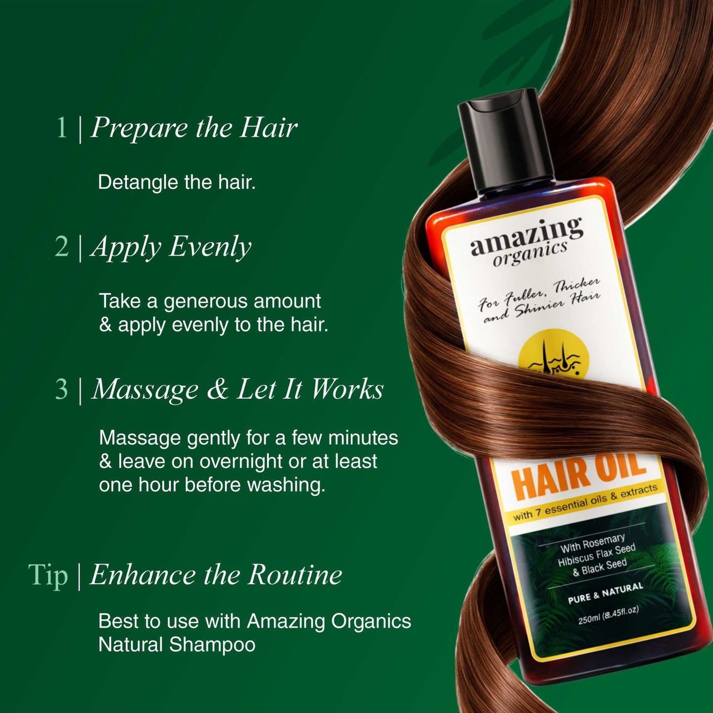 Amazing Organics Natural Hair Oil