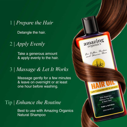 Amazing Organics Natural Hair Oil
