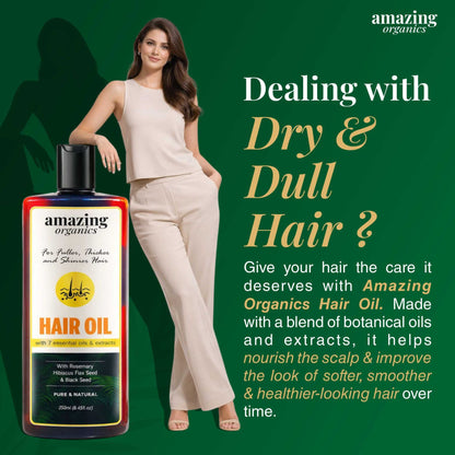 Amazing Organics Natural Hair Oil