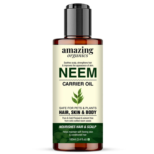Neem Oil - Pure & Organic for HAIR - SKIN & NAILS