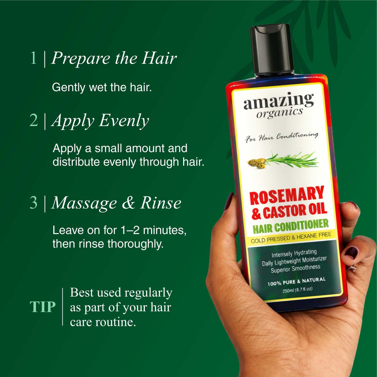 Rosemary & Castor Oil Hair Conditioner