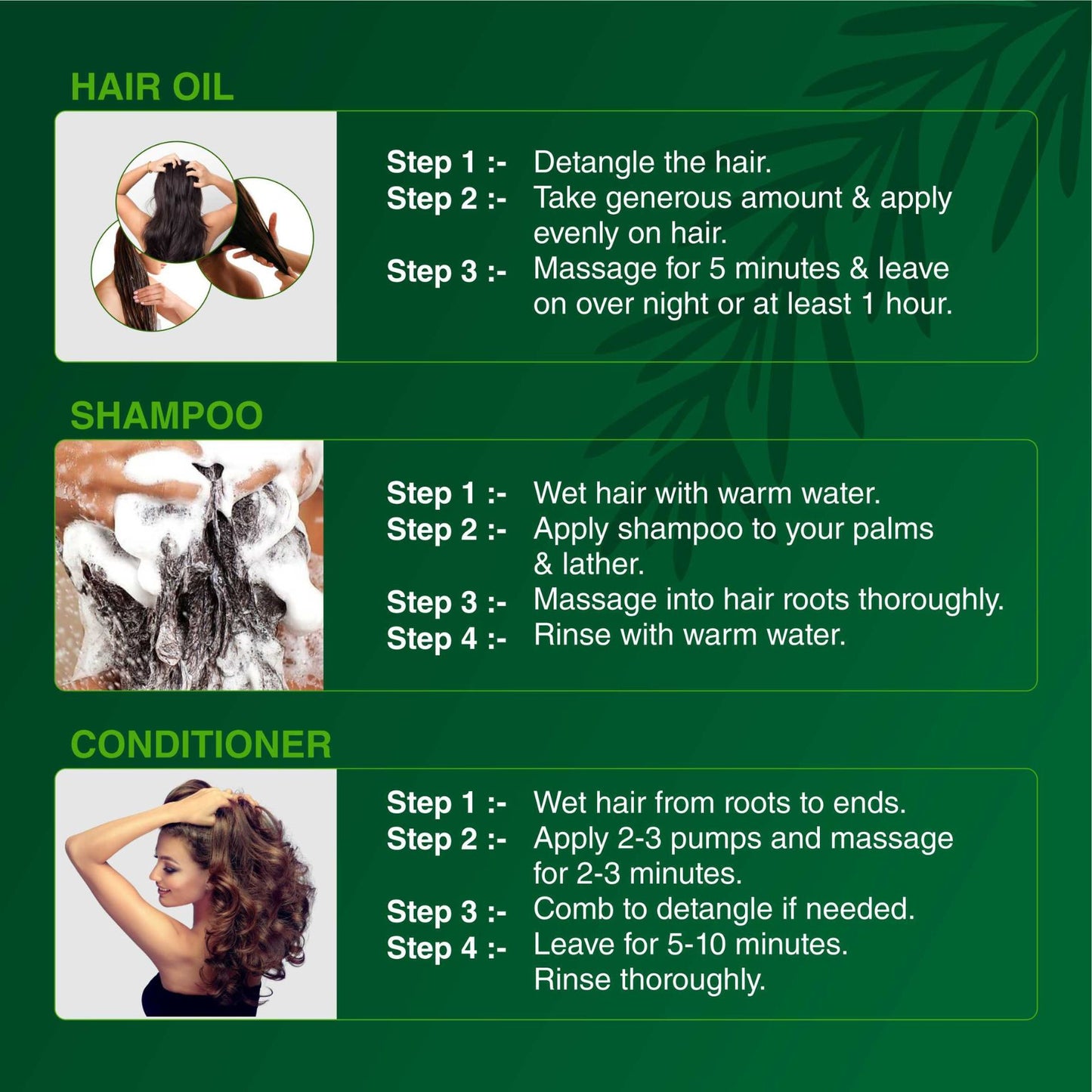 Rosemary Bundle Hair Oil - Shampoo - Conditioner
