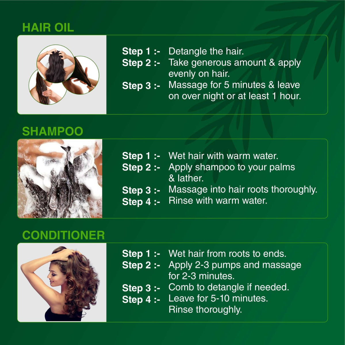 Rosemary Bundle Hair Oil - Shampoo - Conditioner