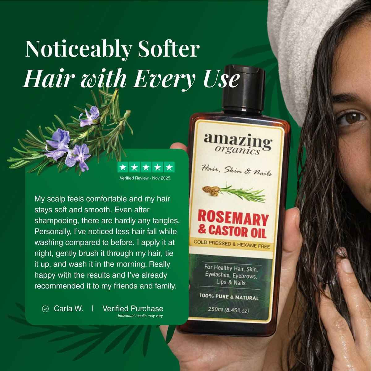 Rosemary & Castor Oil