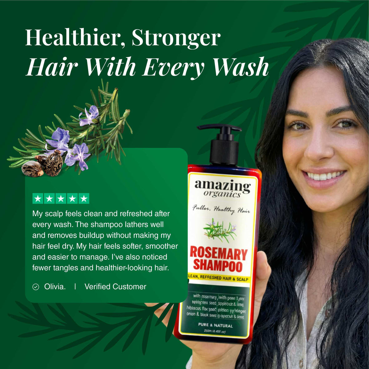 Rosemary Shampoo for Hair