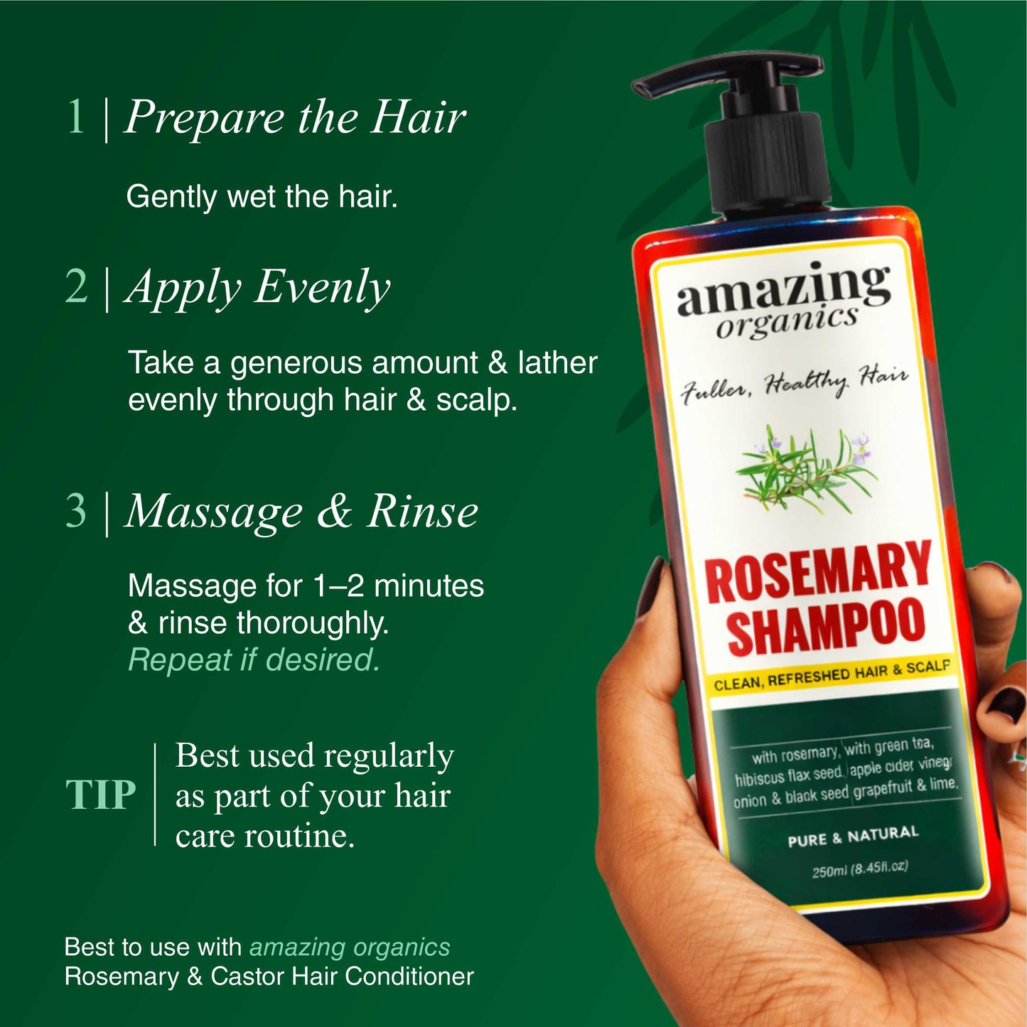 Rosemary Shampoo for Hair
