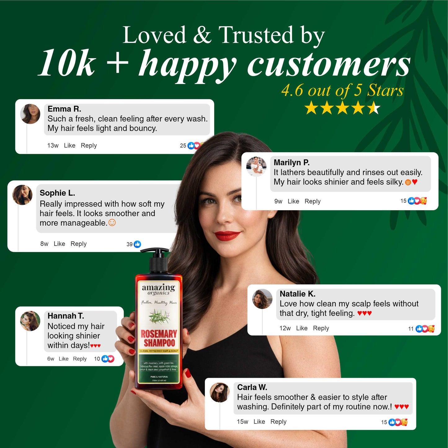 Rosemary Shampoo for Hair