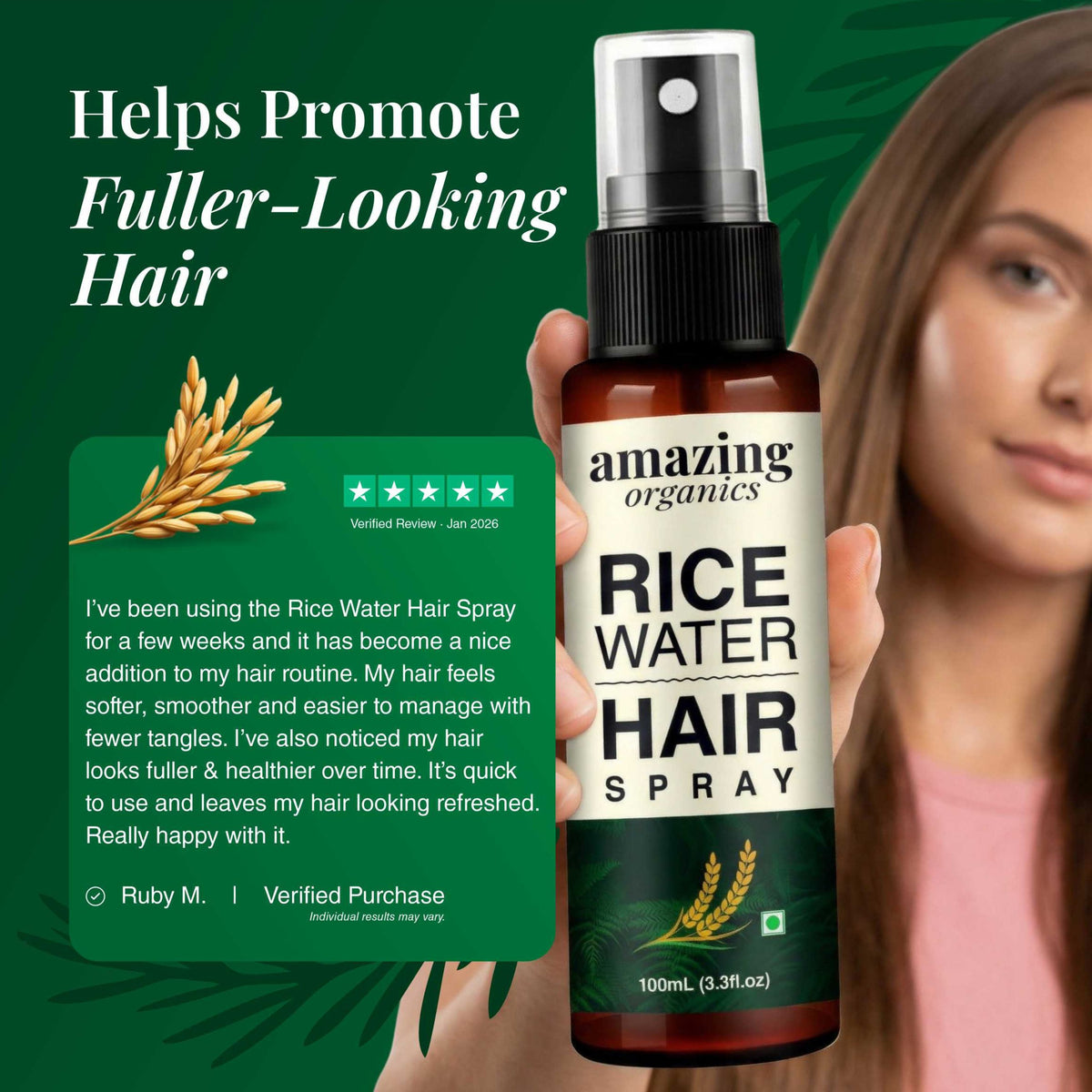 Rice Water Hair Spray